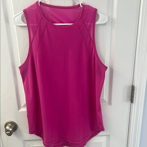 Lululemon Athletica Pink Sleeveless Tank Top